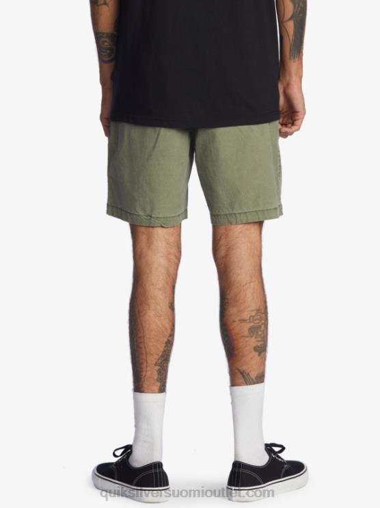 Quiksilver D6JJ1380 miehet nelilehtinen apila Taxer 17 -vyötäröshortsit