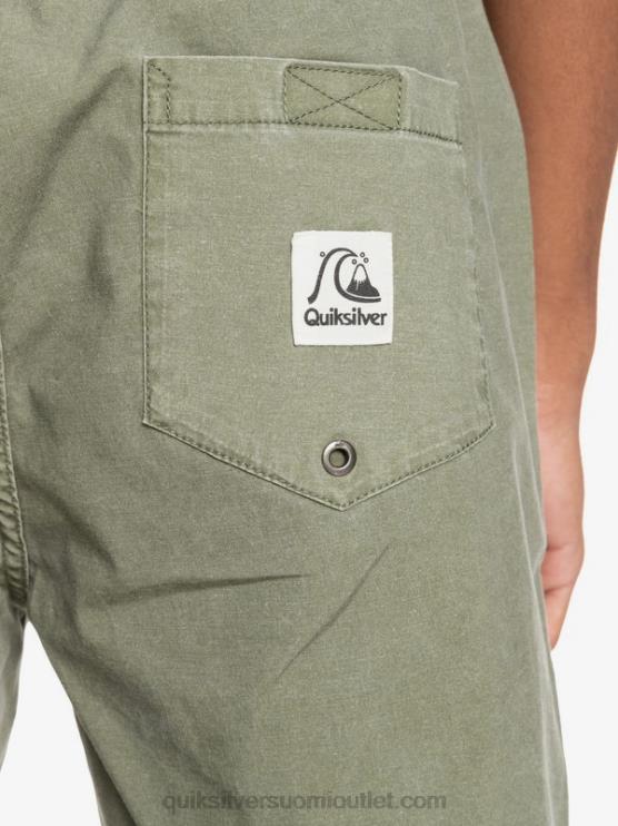 Quiksilver D6JJ1380 miehet nelilehtinen apila Taxer 17 -vyötäröshortsit