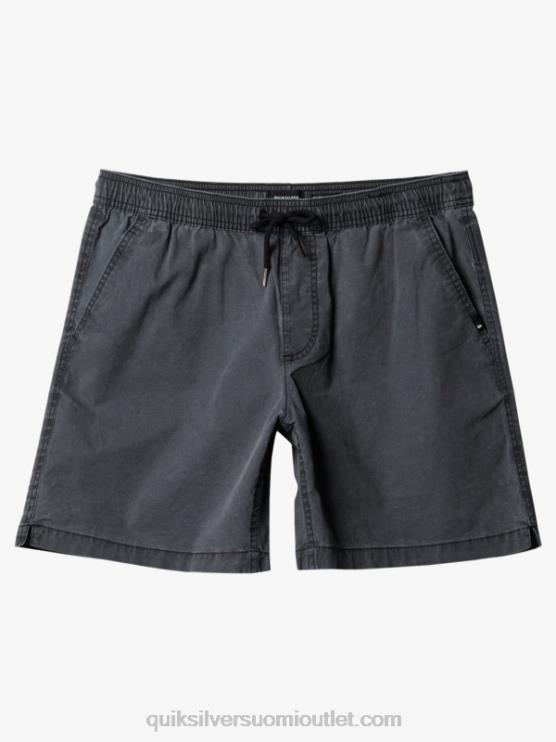 Quiksilver D6JJ1381 miehet musta Taxer 17 -vyötäröshortsit