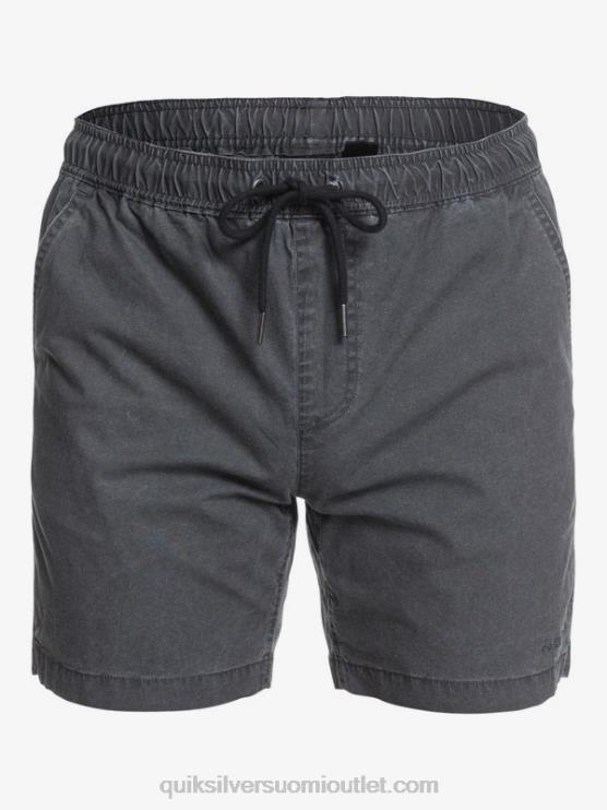 Quiksilver D6JJ1381 miehet musta Taxer 17 -vyötäröshortsit