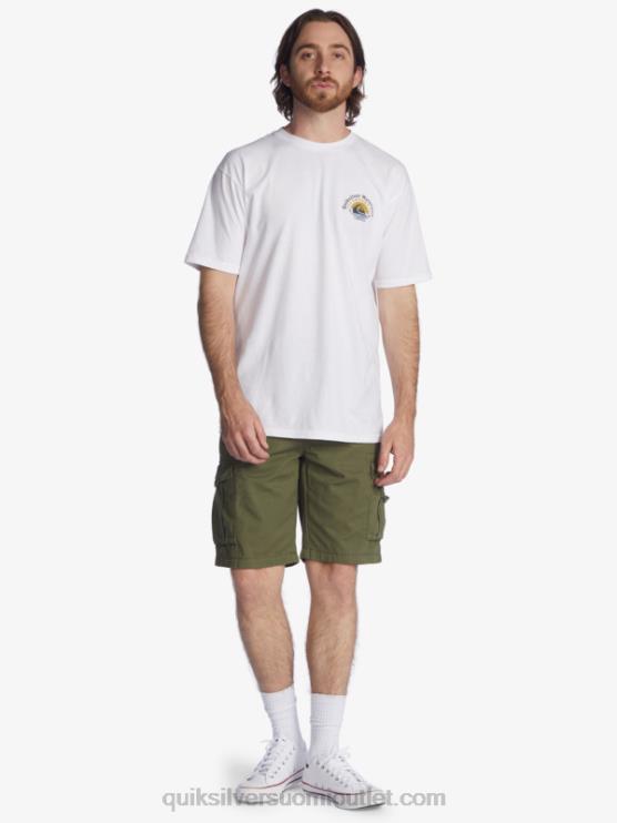 Quiksilver D6JJ1523 miehet nelilehtinen apila ratkaiseva taistelu 21 cargo shortsit