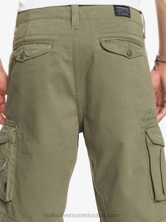Quiksilver D6JJ1523 miehet nelilehtinen apila ratkaiseva taistelu 21 cargo shortsit
