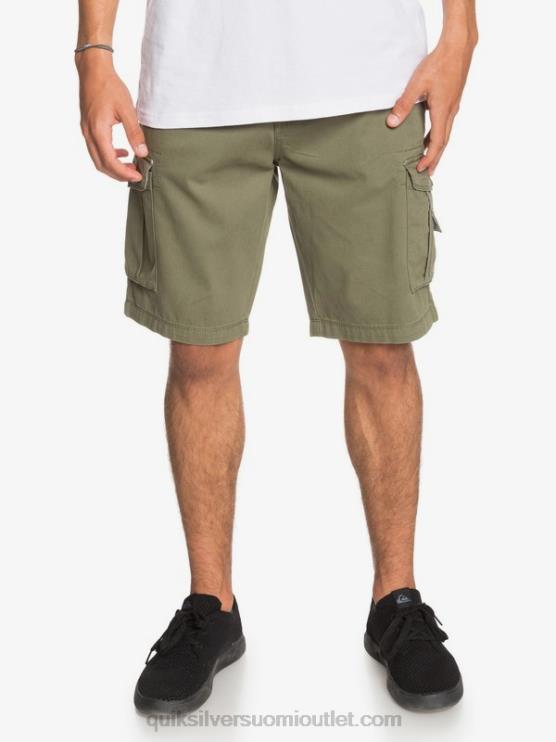 Quiksilver D6JJ1523 miehet nelilehtinen apila ratkaiseva taistelu 21 cargo shortsit