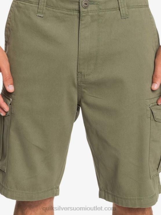 Quiksilver D6JJ1523 miehet nelilehtinen apila ratkaiseva taistelu 21 cargo shortsit