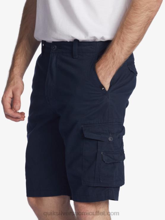 Quiksilver D6JJ1524 miehet laivasto bleiseri ratkaiseva taistelu 21 cargo shortsit