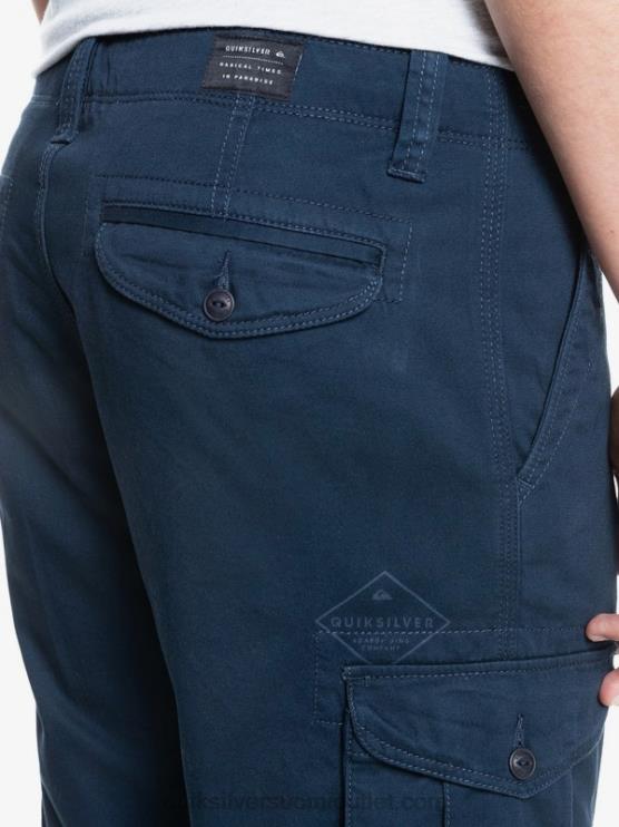 Quiksilver D6JJ1524 miehet laivasto bleiseri ratkaiseva taistelu 21 cargo shortsit