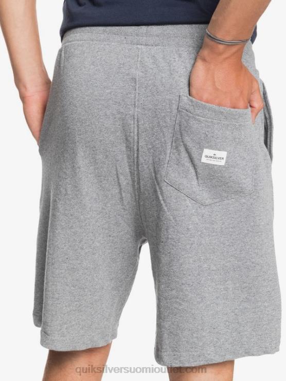 Quiksilver D6JJ1659 miehet vaaleanharmaa kanerva Essentials 19 luonnonmukaisia ​​collegehousuja