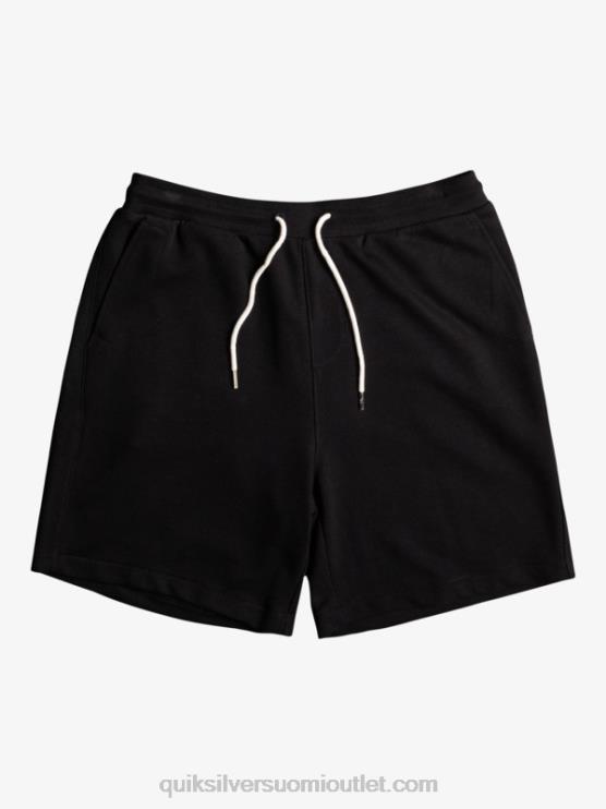 Quiksilver D6JJ1660 miehet musta Essentials 19 luonnonmukaisia ​​collegehousuja