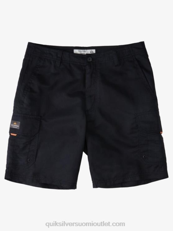 Quiksilver D6JJ1727 miehet musta waterman maldive 20 cargo shortsit