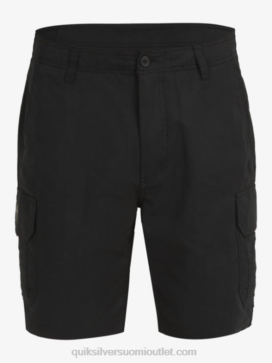 Quiksilver D6JJ1727 miehet musta waterman maldive 20 cargo shortsit