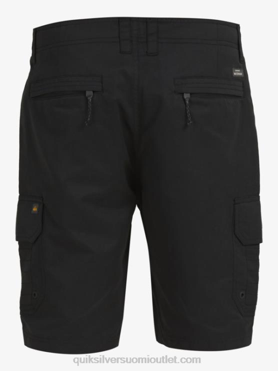 Quiksilver D6JJ1727 miehet musta waterman maldive 20 cargo shortsit