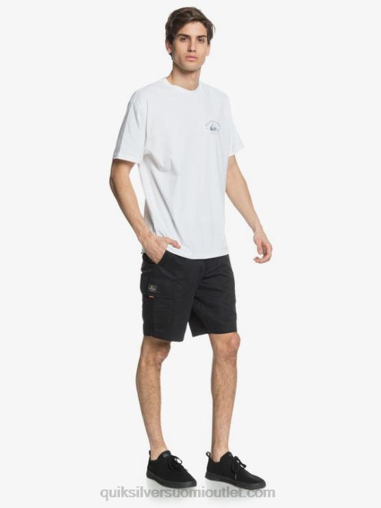 Quiksilver D6JJ1727 miehet musta waterman maldive 20 cargo shortsit