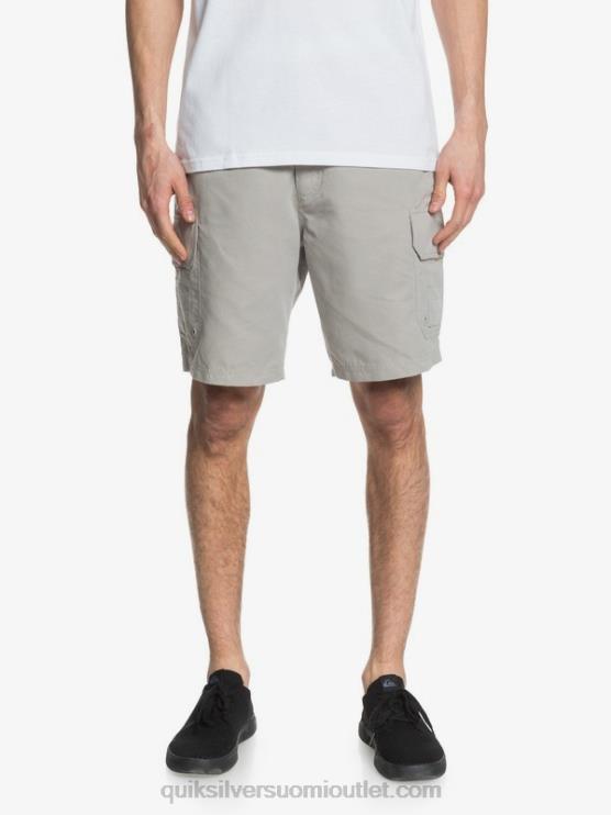 Quiksilver D6JJ1728 miehet piikin harmaa waterman maldive 20 cargo shortsit