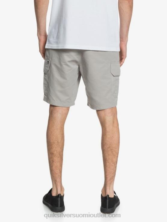 Quiksilver D6JJ1728 miehet piikin harmaa waterman maldive 20 cargo shortsit