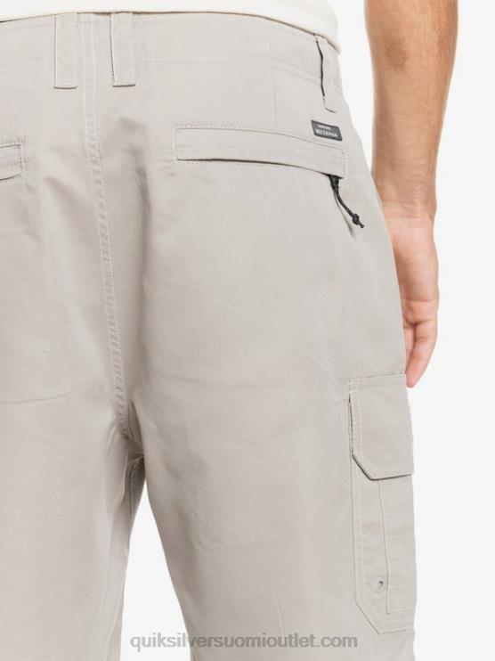 Quiksilver D6JJ1728 miehet piikin harmaa waterman maldive 20 cargo shortsit