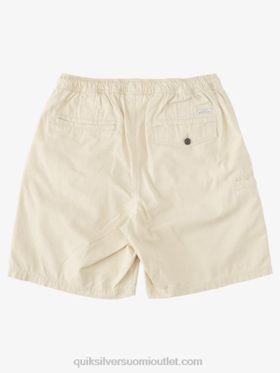 Quiksilver D6JJ255 miehet ruskea riisi vesimies viimeinen kevyt joustava 19 shortsit