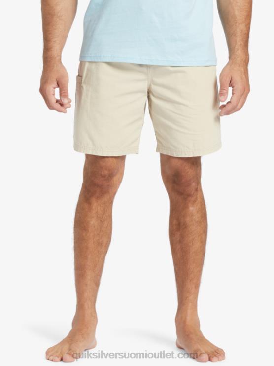 Quiksilver D6JJ255 miehet ruskea riisi vesimies viimeinen kevyt joustava 19 shortsit