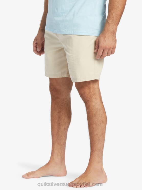 Quiksilver D6JJ255 miehet ruskea riisi vesimies viimeinen kevyt joustava 19 shortsit