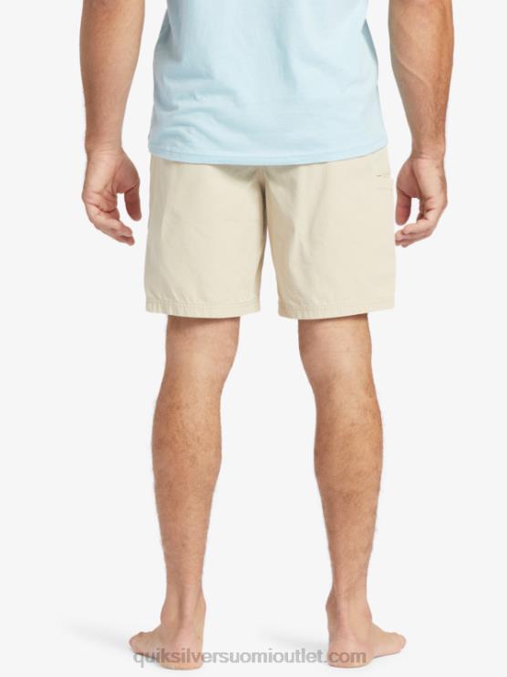 Quiksilver D6JJ255 miehet ruskea riisi vesimies viimeinen kevyt joustava 19 shortsit