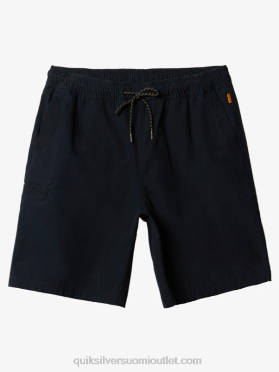 Quiksilver D6JJ256 miehet musta vesimies viimeinen kevyt joustava 19 shortsit