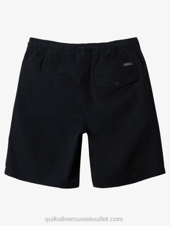 Quiksilver D6JJ256 miehet musta vesimies viimeinen kevyt joustava 19 shortsit