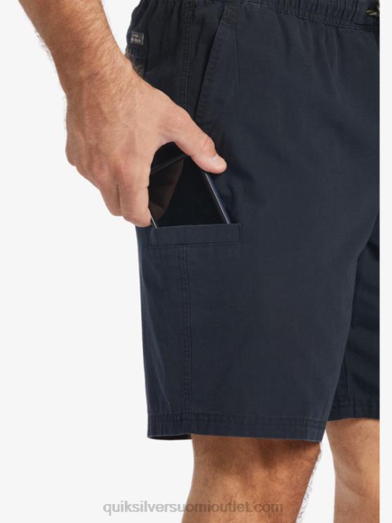 Quiksilver D6JJ256 miehet musta vesimies viimeinen kevyt joustava 19 shortsit