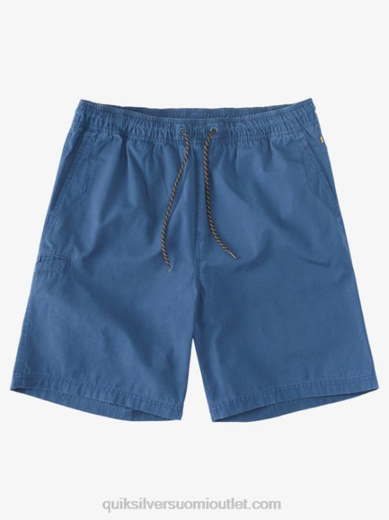 Quiksilver D6JJ257 miehet lippu sininen vesimies viimeinen kevyt joustava 19 shortsit