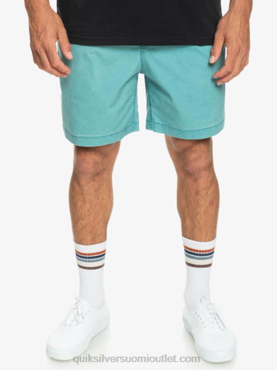 Quiksilver D6JJ325 miehet britanen sininen takseri joustavat shortsit
