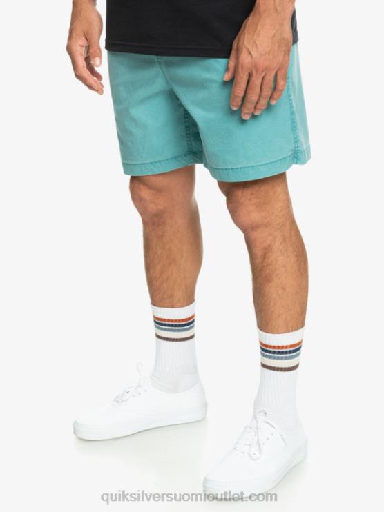 Quiksilver D6JJ325 miehet britanen sininen takseri joustavat shortsit