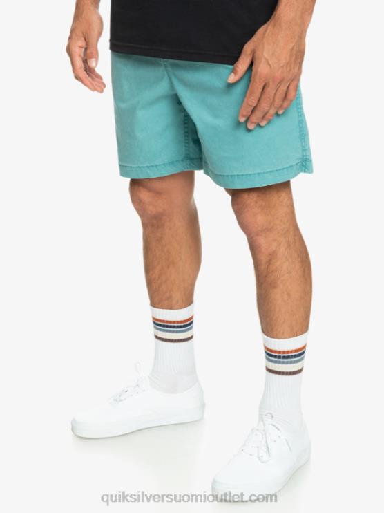 Quiksilver D6JJ325 miehet britanen sininen takseri joustavat shortsit