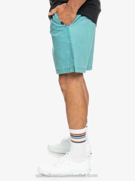Quiksilver D6JJ325 miehet britanen sininen takseri joustavat shortsit