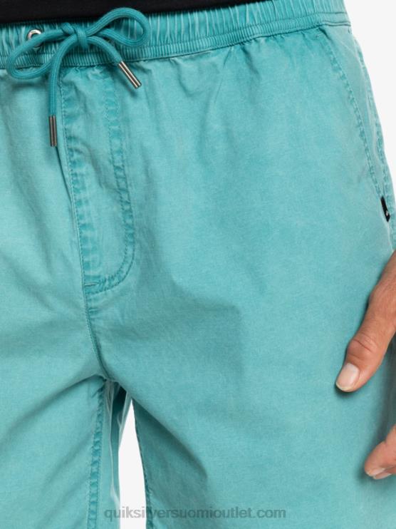 Quiksilver D6JJ325 miehet britanen sininen takseri joustavat shortsit