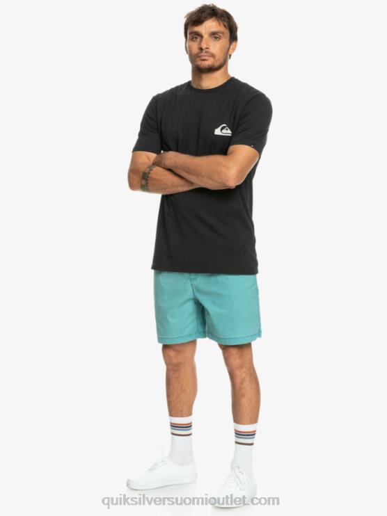Quiksilver D6JJ325 miehet britanen sininen takseri joustavat shortsit