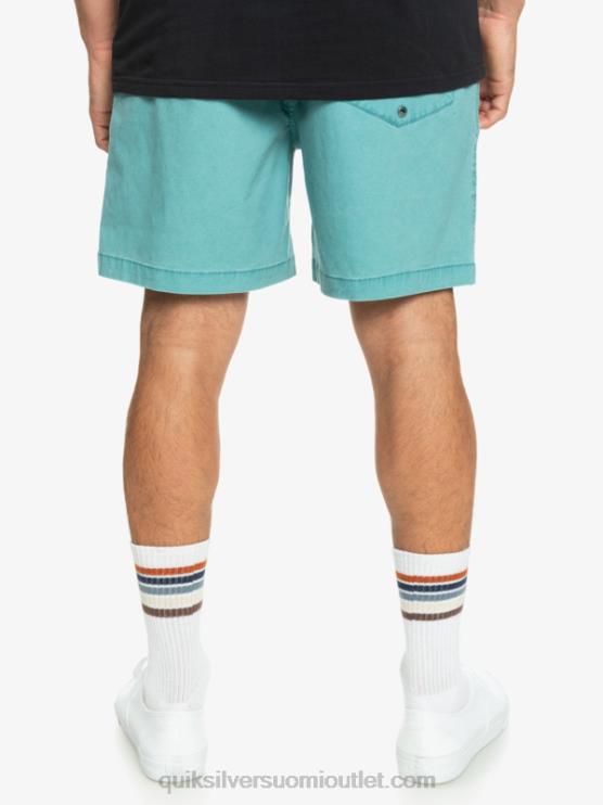 Quiksilver D6JJ325 miehet britanen sininen takseri joustavat shortsit