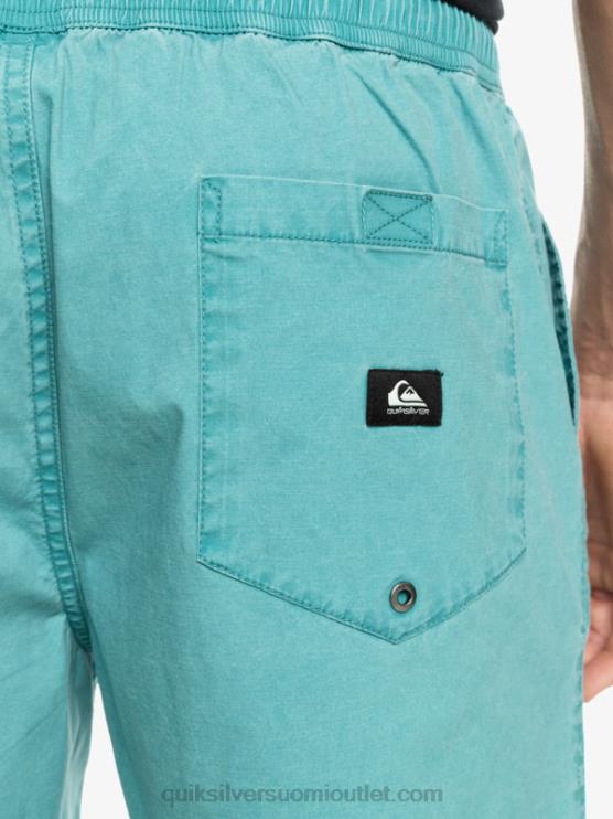 Quiksilver D6JJ325 miehet britanen sininen takseri joustavat shortsit