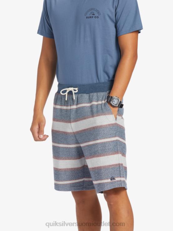 Quiksilver D6JJ326 miehet keskiyön laivasto loistava otway upeat otway-hikishortsit