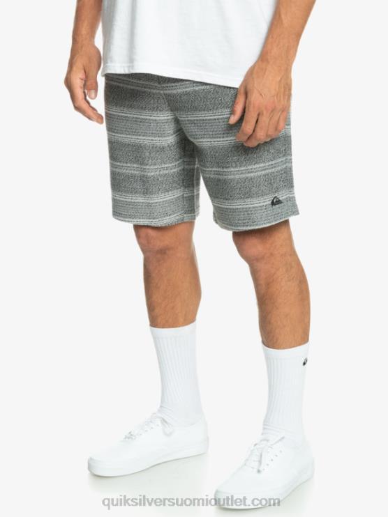 Quiksilver D6JJ329 miehet musta otway-raita upeat otway-hikishortsit