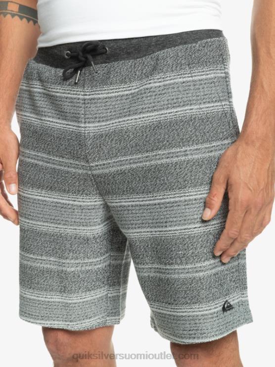 Quiksilver D6JJ329 miehet musta otway-raita upeat otway-hikishortsit