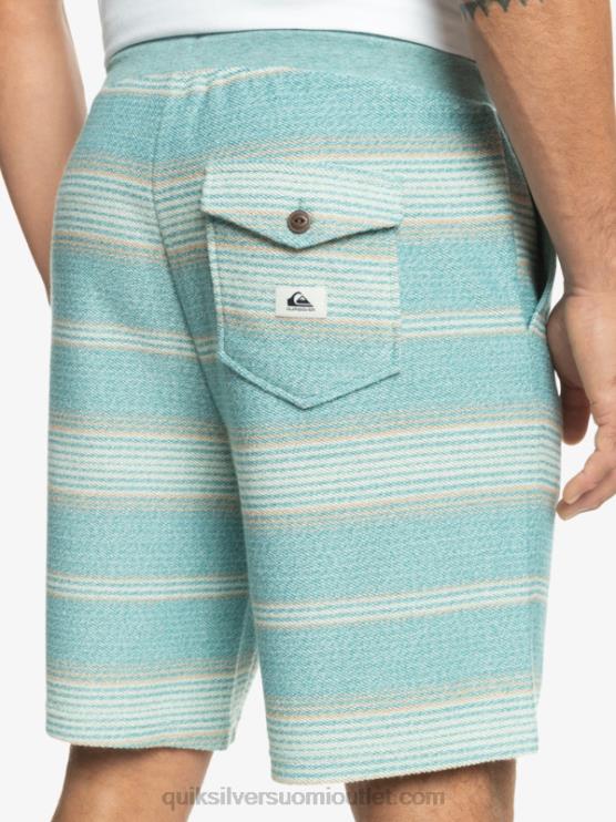 Quiksilver D6JJ331 miehet Brittanyn sininen otway-raita upeat otway-hikishortsit