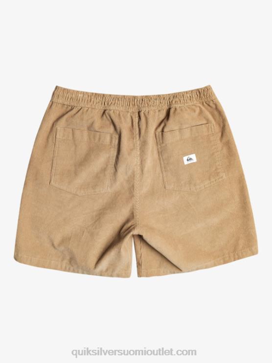 Quiksilver D6JJ359 miehet plage taxer cord shortsit