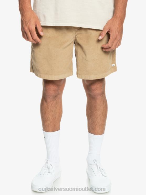 Quiksilver D6JJ359 miehet plage taxer cord shortsit