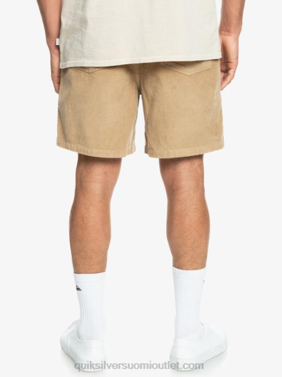 Quiksilver D6JJ359 miehet plage taxer cord shortsit