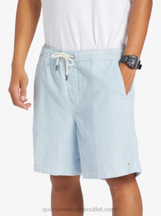 Quiksilver D6JJ361 miehet taivaallisen sininen taxer cord shortsit