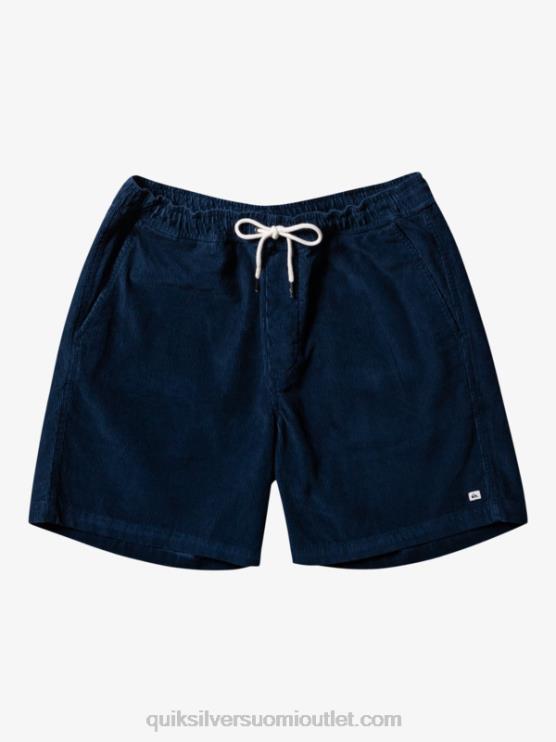 Quiksilver D6JJ362 miehet keskiyön laivasto taxer cord shortsit