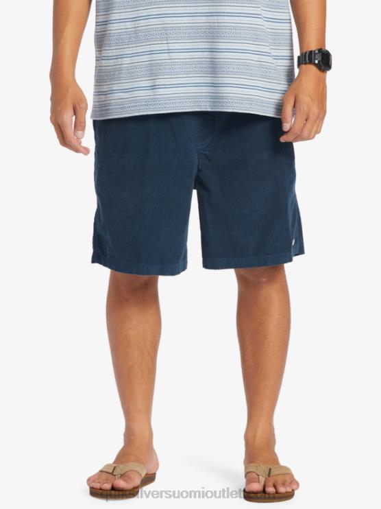 Quiksilver D6JJ362 miehet keskiyön laivasto taxer cord shortsit