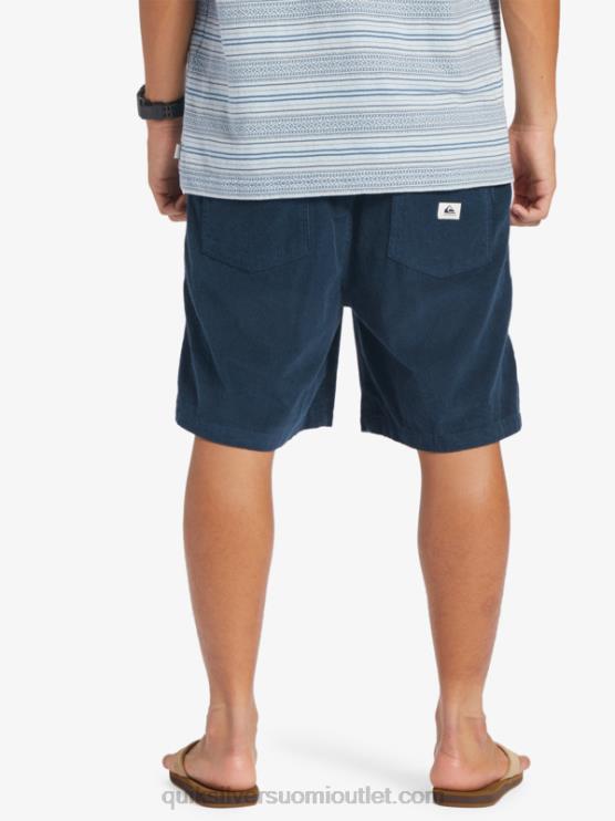Quiksilver D6JJ362 miehet keskiyön laivasto taxer cord shortsit