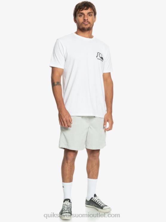 Quiksilver D6JJ363 miehet harmaa violetti taxer cord shortsit