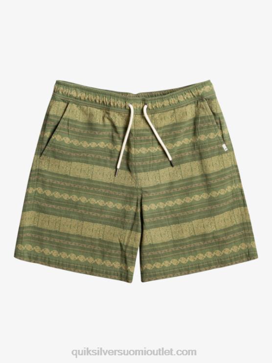 Quiksilver D6JJ422 miehet nelilehtinen apila taksari jacquar taxer jacquard shortsit