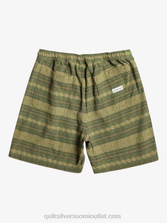 Quiksilver D6JJ422 miehet nelilehtinen apila taksari jacquar taxer jacquard shortsit