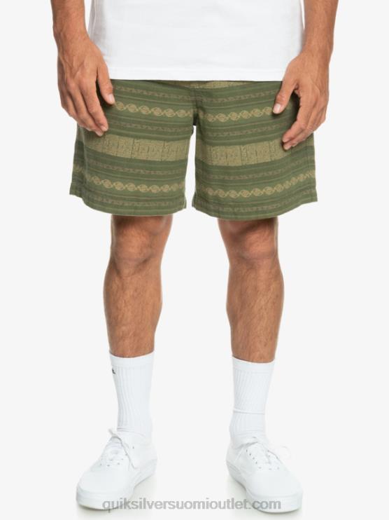 Quiksilver D6JJ422 miehet nelilehtinen apila taksari jacquar taxer jacquard shortsit